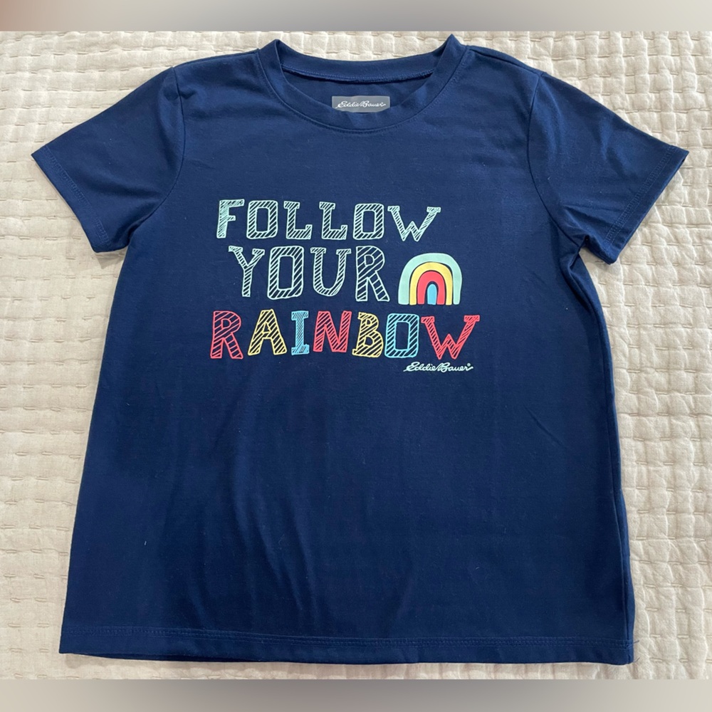 Eddie Bauer girls T shirt, size Medium (10/12)